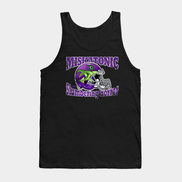 Miskatonic University Football Tank Top by DiMaio